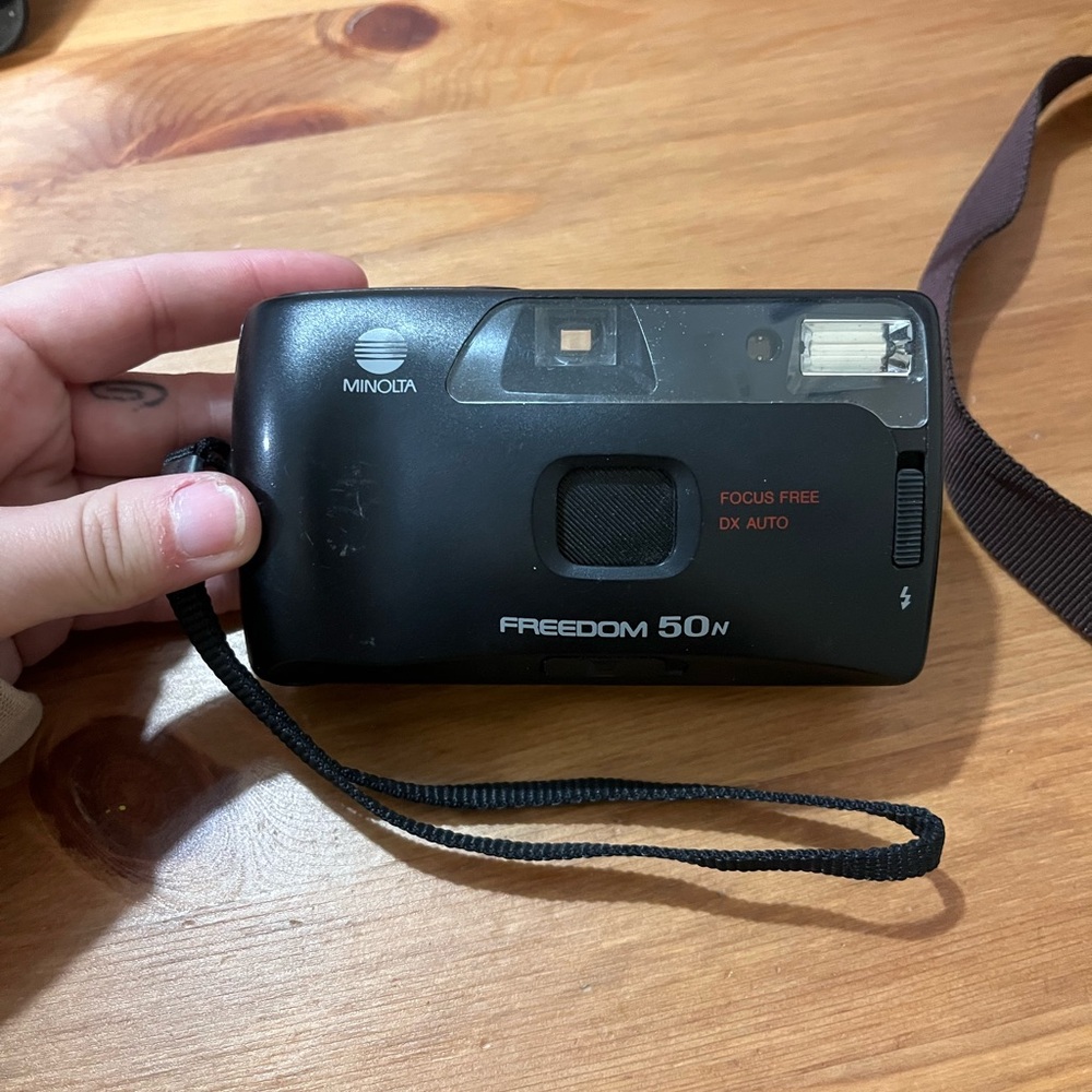Minolta Freedom 50N Black Film Camera